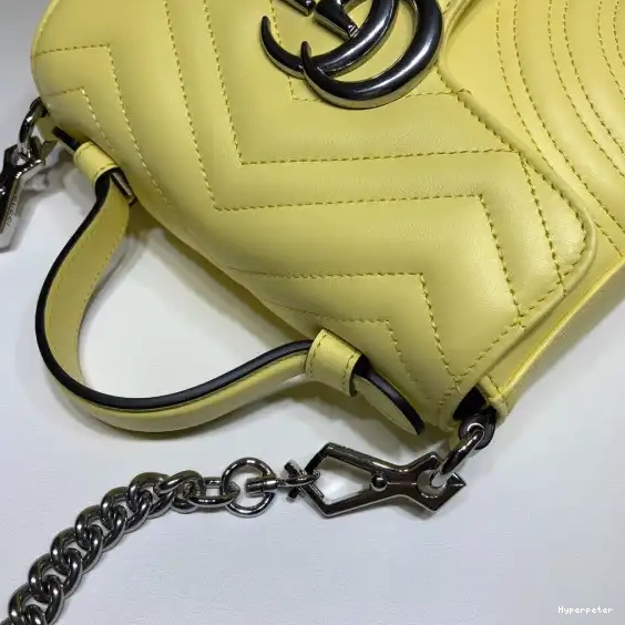 Hyperpeter bag top Marmont GUCCI GG handle mini 0627